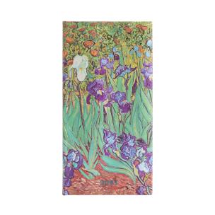 Opakowanie Kalendarz Paperblanks 2025 Van Gogh’s Irises Slim tygodniowy HOR