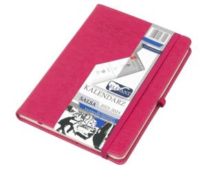 Opakowanie Kalendarz pedagoga 2023/24 A5 tyg Salsa karmazyn