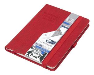 Opakowanie Kalendarz pedagoga 2023/24 B6 tyg Salsa czerwony