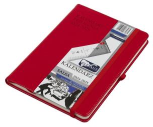 Opakowanie Kalendarz pedagoga 2024/25 A5 tyg Salsa czerwony