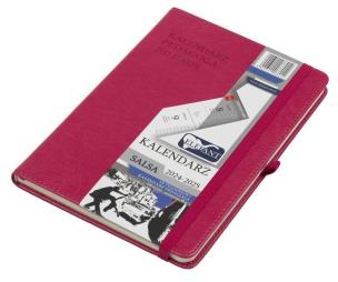 Opakowanie Kalendarz pedagoga 2024/25 A5 tyg Salsa karmazyn