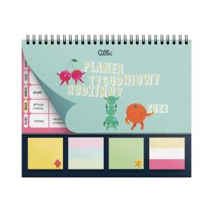 Opakowanie Kalendarz rodzinny 2023 Mój szczęśliwy rok Mięta
