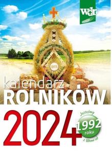 Kalendarz Rolników 2024. Autor:   Praca zbiorowa. Multiszop.pl Okładka książki Kalendarz Rolników 2024