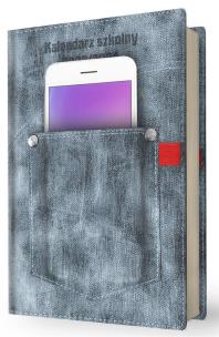 Kalendarz szkolny 2024/2025 A5 tygod. kieszonka. Wydawca: Evena. Multiszop.pl Opakowanie Kalendarz szkolny 2024/2025 A5 tygod. kieszonka