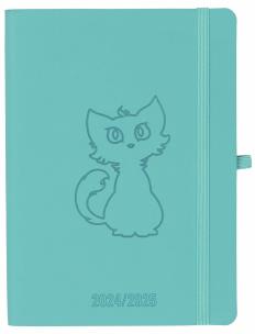 Opakowanie Kalendarz szkolny 2024/25 B6 tyg. Salsa turkus