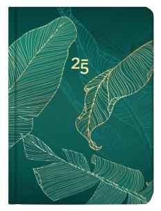 Opakowanie Kalendarz tygodniowy B6 Zielone liście ALBI