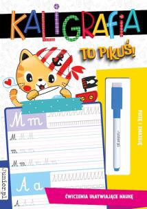 Okładka książki Kaligrafia to pikuś!