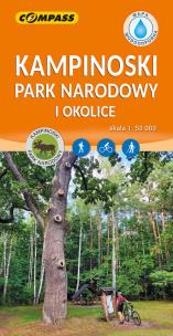 Opakowanie Kampinoski Park Narodowy 1:50'000 laminowana