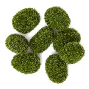 Kamyki z mchem 8sztuk. Wydawca: DP CRAFT. Multiszop.pl Opakowanie Kamyki z mchem 8sztuk