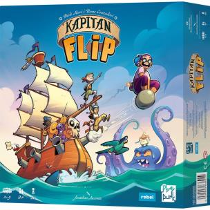 Kapitan Flip REBEL. Wydawca: Rebel. Multiszop.pl Opakowanie Kapitan Flip REBEL