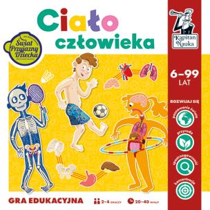 Okładka książki Kapitan Nauka. Ciało człowieka w.2