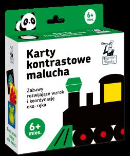 Okładka książki Kapitan Nauka. Karty kontrastowe malucha