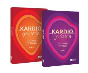 Kardiogeriatria Tom 1-2. Autor: Wojszel Zyta Beata, Gąsowski Jerzy, Rajzer Marek, Piotrowicz Karolina, Kasiukiewicz Agnieszka. Multiszop.pl Okładka książki Kardiogeriatria Tom 1-2