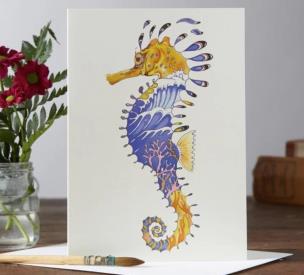 Opakowanie Karnet A037 B6 + koperta Konik morski