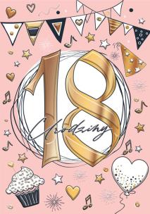 Opakowanie Karnet A5 Girl 18