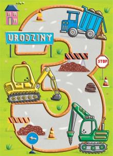 Opakowanie Karnet B6 Urodziny 3 - Budowa