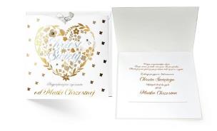 Opakowanie Karnet Chrzest