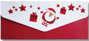 Opakowanie Karnet-koperta Wesołych Świąt