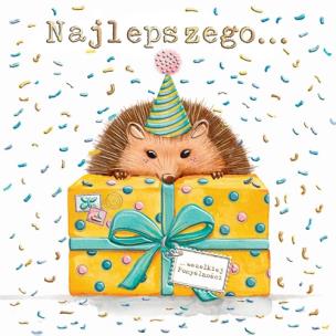 Opakowanie Karnet KW Jeż