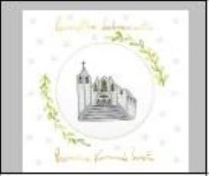 Opakowanie Karnet KW Komunia. Kościółek