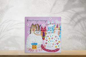 Opakowanie Karnet KW Kotki