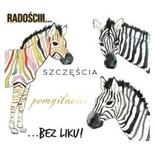 Opakowanie Karnet KW Zebry