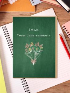 Karnet - Podziękowanie. Wydawca: Nadwyraz. Multiszop.pl Opakowanie Karnet - Podziękowanie