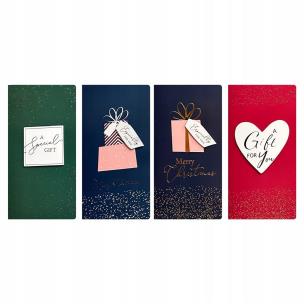 Opakowanie Karnety etui na pieniądze z kopertami 4szt