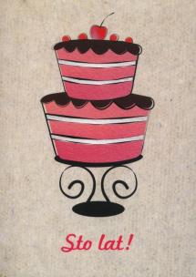 Opakowanie Karnety Urodziny mix 8 wzorów