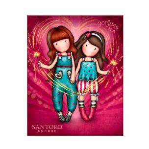 Karteczki Samoprzylepne Gorjuss Fairground. Wydawca: Santoro. Multiszop.pl Opakowanie Karteczki Samoprzylepne Gorjuss Fairground