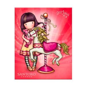 Karteczki Samoprzylepne Gorjuss Fairground. Wydawca: Santoro. Multiszop.pl Opakowanie Karteczki Samoprzylepne Gorjuss Fairground