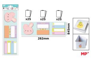 Opakowanie Karteczki samoprzylepne królik