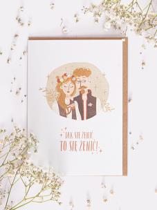 Opakowanie Kartka Jak się żenić to się żenić