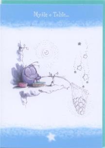 Okładka książki KARTKA MYSLE O TOBIE BBL013-RUSSELL