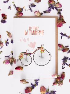 Opakowanie Kartka Od teraz w tandemie