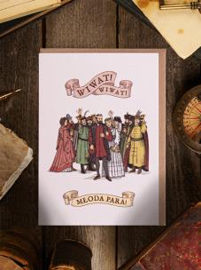 Opakowanie Kartka Wiwat Młoda Para