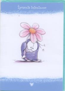 Okładka książki KARTKA ZYCZENIA IMIENINOWE BBL005-RUSSELL