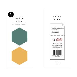 Kartki klejone Znaczniki Sześciokąt 100s. Wydawca: Suatelier. Multiszop.pl Opakowanie Kartki klejone Znaczniki Sześciokąt 100s