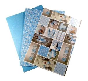 Opakowanie Karton 300g baby 24x34cm 3 ark MIX