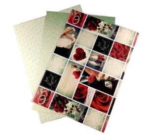 Opakowanie Karton 300g motywy ślubne 24x34cm 3 ark MIX