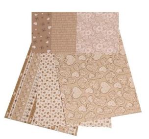 Opakowanie Karton obustronny 300g 24x34cm 3 akr MIX