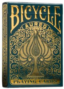 Karty Aureo Bicycle CARTAMUNDI. Wydawca: Cartamundi. Multiszop.pl Opakowanie Karty Aureo Bicycle CARTAMUNDI