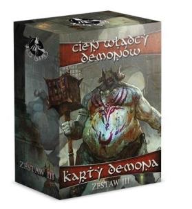 Opakowanie Karty Demona- Zestaw III