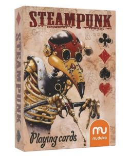 Karty do gry Steampunk MUDUKO. Wydawca: Muduko. Multiszop.pl Opakowanie Karty do gry Steampunk MUDUKO