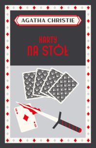 Karty na stół. Autor: Agatha Christie. Multiszop.pl Okładka książki Karty na stół