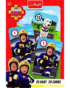 Karty Piotruś Fireman Sam 08505. Wydawca: Trefl PAP. Multiszop.pl Opakowanie Karty Piotruś Fireman Sam 08505