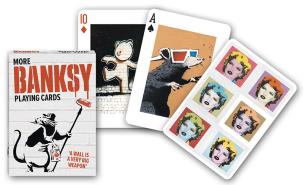 Karty poj. international More Banksy PIATNIK. Wydawca: Piatnik. Multiszop.pl Opakowanie Karty poj. international More Banksy PIATNIK