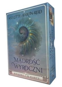 Karty tarot ''Mądrość wyroczni. Autor: Colette Baron-Reid. Multiszop.pl Okładka książki Karty tarot ''Mądrość wyroczni