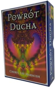 Karty tarot ''Powrót ducha. Autor: Cheryl Lee Harnish. Multiszop.pl Okładka książki Karty tarot ''Powrót ducha