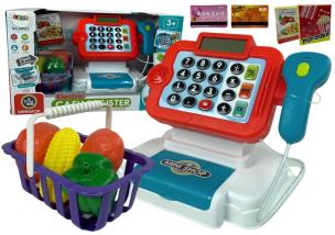 Kasa fiskalna + akcesoria. Wydawca: Leantoys. Multiszop.pl Opakowanie Kasa fiskalna + akcesoria